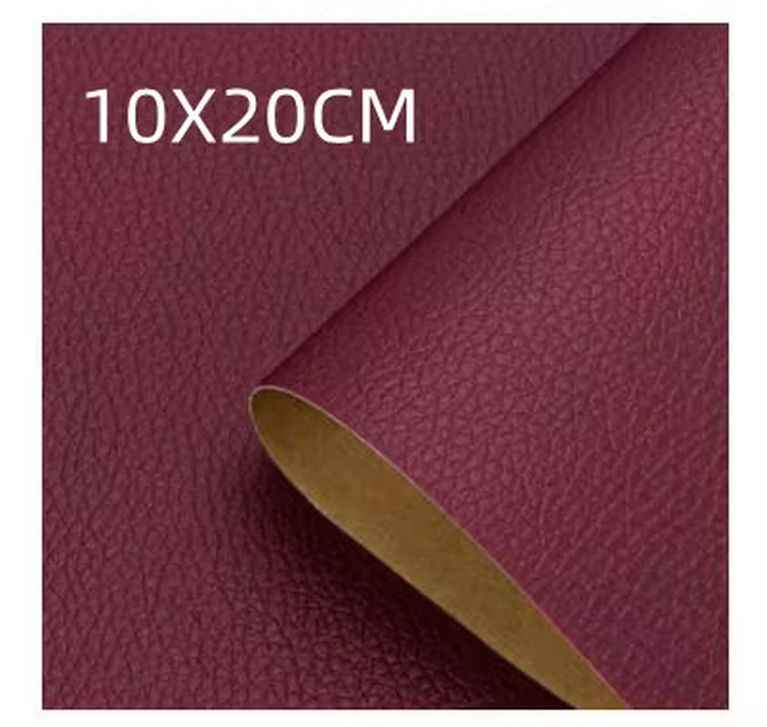 Thickened Self-Adhesive Leather Repair Sticker Design Diy PU Leather Patch Sticky for Car Seat Home Sofa Bag Refurbishing Patch