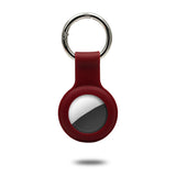 Cover for Apple Airtags Case Liquid Silicone Protective Shell Tracker Accessories Anti-Scratch Sleeve Keychain Air Tag Case