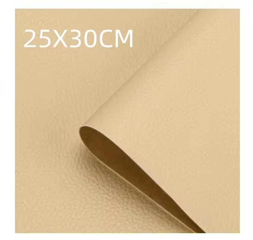 Thickened Self-Adhesive Leather Repair Sticker Design Diy PU Leather Patch Sticky for Car Seat Home Sofa Bag Refurbishing Patch