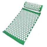 Massager Cushion Massage Yoga Mat Acupressure Relieve Pain Stress Back Body Pain Spike Mat Acupuncture Mat and Pillow Set