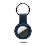 Cover for Apple Airtags Case Liquid Silicone Protective Shell Tracker Accessories Anti-Scratch Sleeve Keychain Air Tag Case